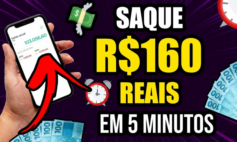 FIM DO KWAI🤑SAQUE R$160 REAIS AGORA EM 5 MINUTOS COM ESSE APP/Como Ganhar Dinheiro na Internet