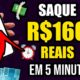 FIM DO KWAI🤑SAQUE R$160 REAIS AGORA EM 5 MINUTOS COM ESSE APP/Como Ganhar Dinheiro na Internet