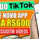 [FIM TIKTOK🔥] NOVO APP PARA GANHAR DINHEIRO ASSISTINDO VÍDEOS ✅😧Como Ganhar Dinheiro na Internet