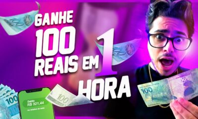 GANHE 100 REAIS EM UMA HORA [Novo App Para Ganhar Dinheiro] - Como Ganhar Dinheiro Pelo Celular 2022