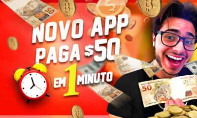 GANHE $50.00 EM UM MINUTO [Novo App Para Ganhar Dinheiro] - Como Ganhar Dinheiro na Internet