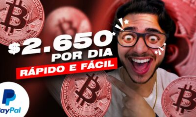 GANHE DINHEIRO no PAYPAL ($2.560 por dia) Ganhe dinheiro grátis no PayPal - Ganhar Dinheiro Online