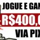 GANHE R$400 JOGANDO O JOGO DO PIX [jogos que pagam dinheiro de verdade] Ganhar Dinheiro na Internet