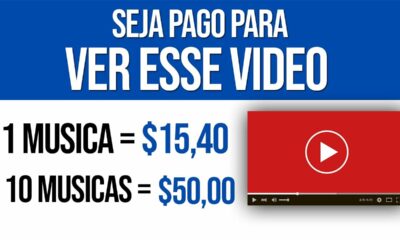 Ganhe $27,15 Assistindo UM Vídeo no Youtube | Veja 100 Vídeos = R$1.025,00 /Ganhar Dinheiro Online