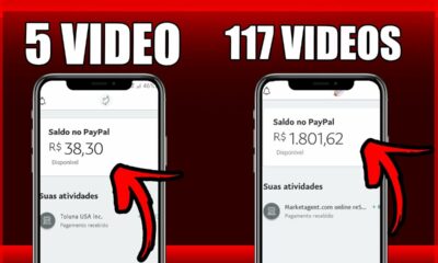 Ganhe $34,59 Para Cada Vídeo Assistido [10 Vídeos = $700] +PROVA DE PAGAMENTO/Ganhar Dinheiro Online