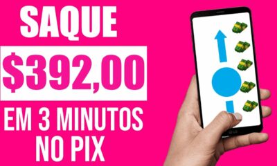 Ganhe $392,00 Reais em 3 Minutos no seu Pix [Prova de Pagamento] Como Ganhar Dinheiro na Internet