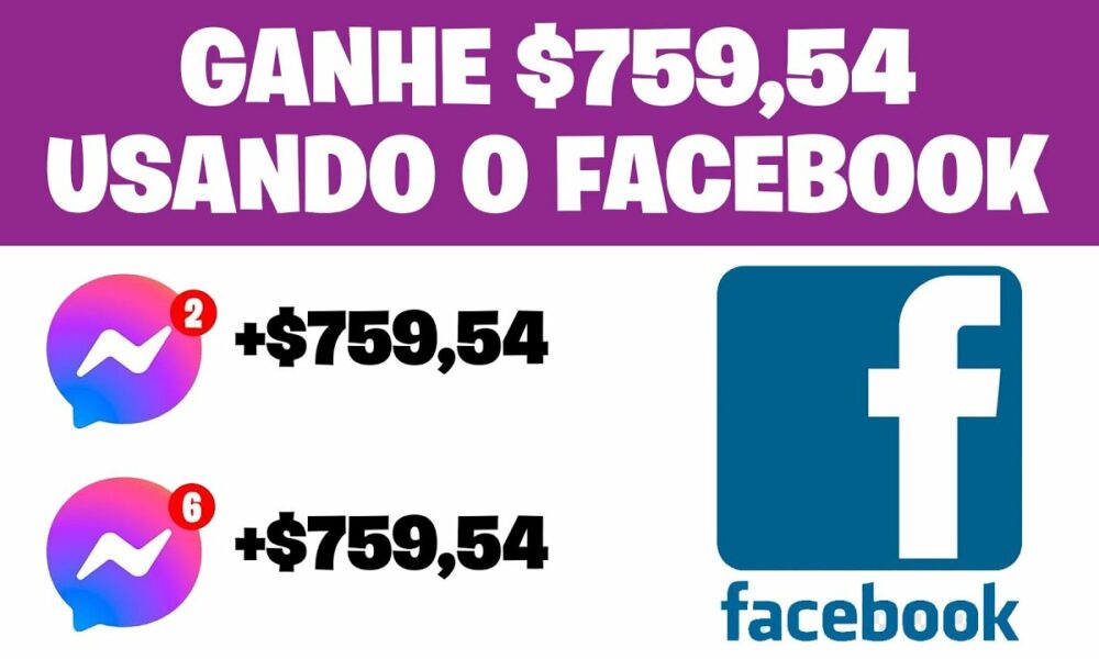 Ganhe $759,54 Por Dia do FACEBOOK com esse APLICATIVO PARA GANHAR DINHEIRO - Ganhar Dinheiro online