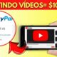 Ganhe dinheiro com o PayPal assistindo vídeos no YouTube (5 vídeos = R$100) Ganhar Dinheiro Online