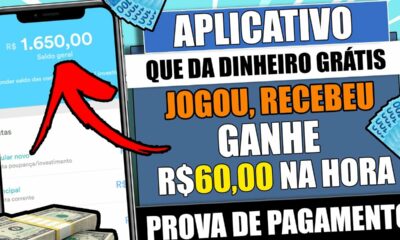 ✅ INÉDITO 🔥APLICATIVO QUE GANHA DINHEIRO DE VERDADE E NA HORA (PROVA PAGAMENTO) Como Ganhar Dinheiro