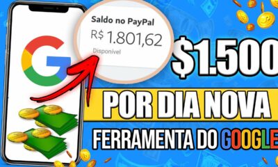 Instale essa Ferramenta no seu Celular e Ganhe $874 do GOOGLE TODOS OS DIAS - Ganhar Dinheiro Online