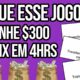 JOGUE ESSE JOGO E GANHE R$300 NO PIX na HORA [Prova de pagamento] ✅Aplicativo Para Ganhar Dinheiro