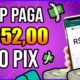 [LANÇAMENTO😱] APP PAGA MUITO RÁPIDO NO PIX (Saque R$52 em 1 HORA) Como Ganhar Dinheiro na Internet