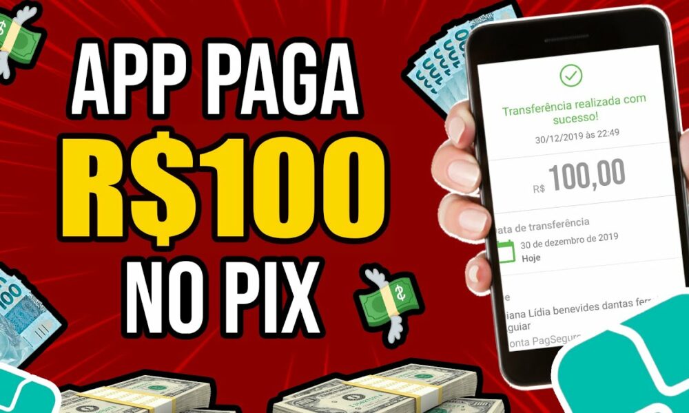 [LANÇOU] APLICATIVO PAGA R$100 POR DIA NO PIX SEM CONVIDAR NINGUÉM/Ganhar Dinheiro Online