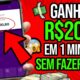 [LANÇOU] NOVO APLICATIVO GRATUITO QUE PAGA $200 em 1 MIN SEM FAZER NADA🤑 Ganhar Dinheiro na Internet