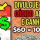 (LIVE DIVULGANDO CÓDIGO) Como BUGAR o KWAI e GANHAR $100 TODO DIA Como Ganhar Dinheiro no Kwai