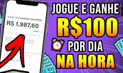 NOVO APP PAGA DE R$30 A R$70 POR DIA NO PIX PARA JOGAR (SAQUE EM 5 MINUTOS) App para ganhar dinheiro