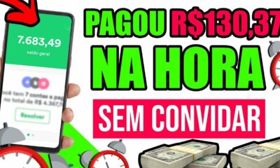 NOVO APP PAGA R$100,40 NO PIX NA MESMA HORA (Saque em 5 Minutos)/ ​Como Ganhar Dinheiro na Internet