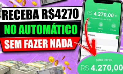 NOVO APP PARA GANHAR DINHEIRO PAGANDO R$427 no AUTOMÁTICO sem FAZER NADA/Ganhar Dinheiro na Internet