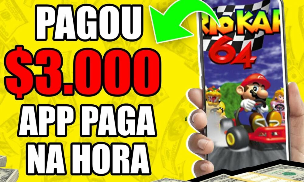 [PAGOU $3.000] Melhor APP DE JOGO que GANHA DINHEIRO de VERDADE /Como Ganhar Dinheiro na Internet