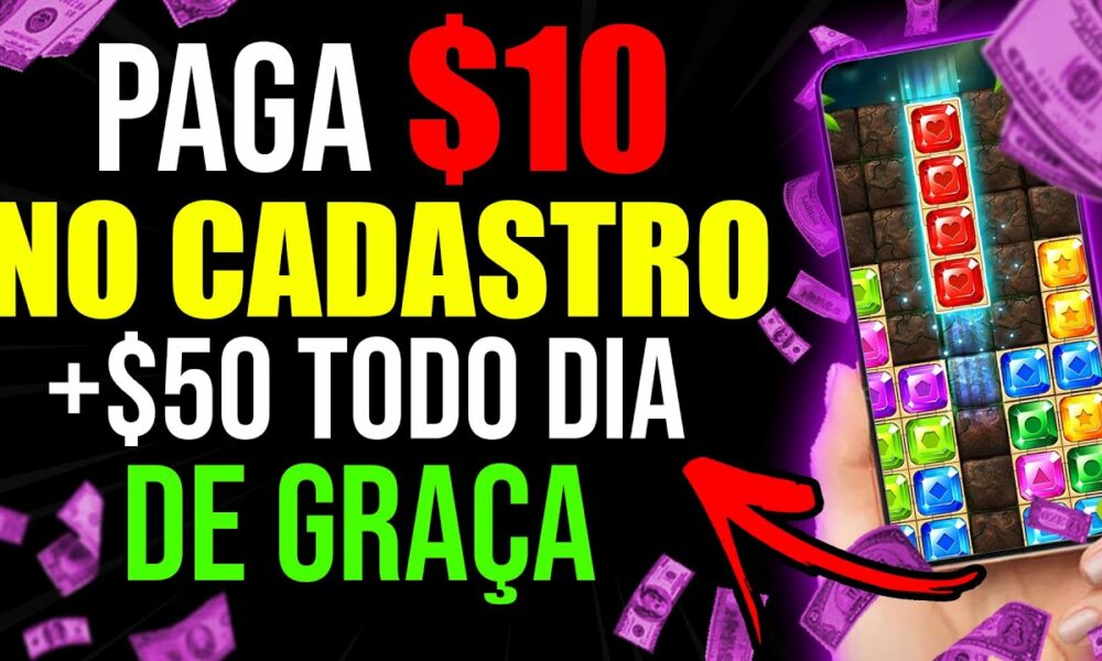 [RECEBA $10 no CADASTRO] MELHOR APLICATIVO PARA GANHAR DINHEIRO/Como Ganhar Dinheiro na Internet