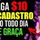 [RECEBA $10 no CADASTRO] MELHOR APLICATIVO PARA GANHAR DINHEIRO/Como Ganhar Dinheiro na Internet