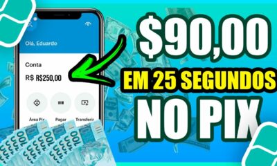 ✅[RECEBA EM 0:35 SEGUNDOS] APP que GANHA DINHEIRO de VERDADE e PAGA no PIX -App para Ganhar Dinheiro