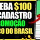 RECEBA agora R$100 no CADASTRO (Promoção Banco do Brasil) USE ESSE APP QUE GANHA DINHEIRO DE VERDADE