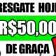 RESGATE R$50 DE GRAÇA - APP PARA GANHAR DINHEIRO DANDO R$50 de GRAÇA! (SEM CONVIDAR NINGUÉM)