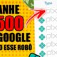 ROBÔ DE PIX do GOOGLE DISTRIBUI $500 no AUTOMÁTICO (sem fazer nada) Como Ganhar Dinheiro na Internet