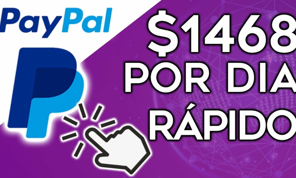 Receba $1.468,90 RÁPIDO Com Esse Novo Aplicativo - Ganhar Dinheiro Online no PayPal 2021