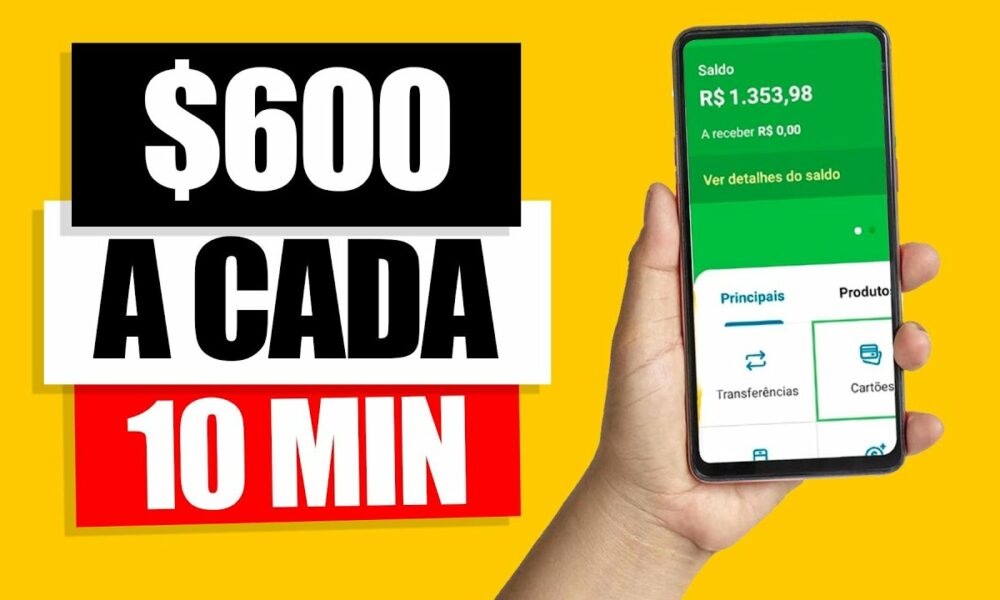 Receba $600 no seu Pix TODO DIA NESSE JOGO NFT PARA GANHAR DINHEIRO /Aplicativo Para Ganhar Dinheiro