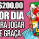 SAQUE NA HORA🤑 NOVO APP PAGANDO $200 DÓLARES POR DIA PARA JOGAR/App para ganhar dinheiro na internet