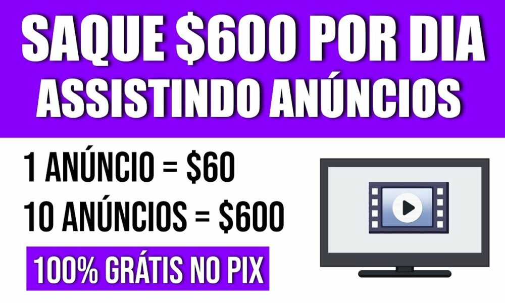 [SAQUE R$600 POR DIA] NESSE APP PARA GANHAR DINHEIRO NO PIX ASSISTINDO VIDEOS - Como Ganhar Dinheiro