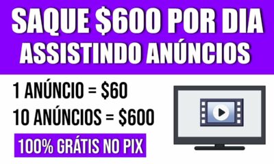 [SAQUE R$600 POR DIA] NESSE APP PARA GANHAR DINHEIRO NO PIX ASSISTINDO VIDEOS - Como Ganhar Dinheiro