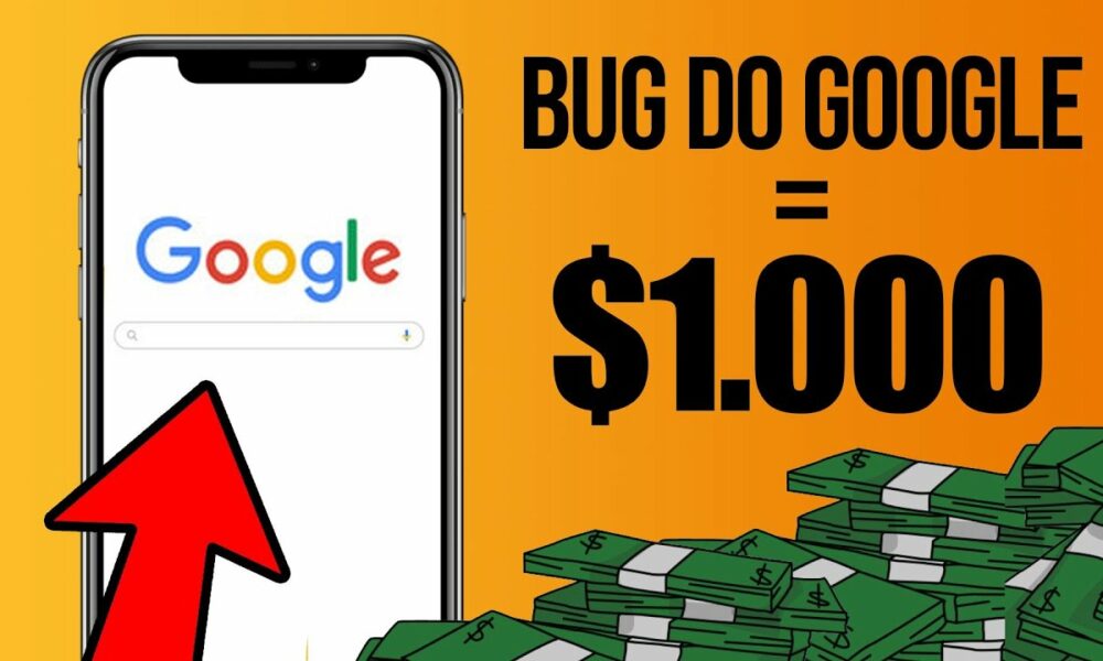 Saque $1.000 POR HORA Usando esse BUG do GOOGLE (Funcionando 100%) Ganhar Dinheiro Online