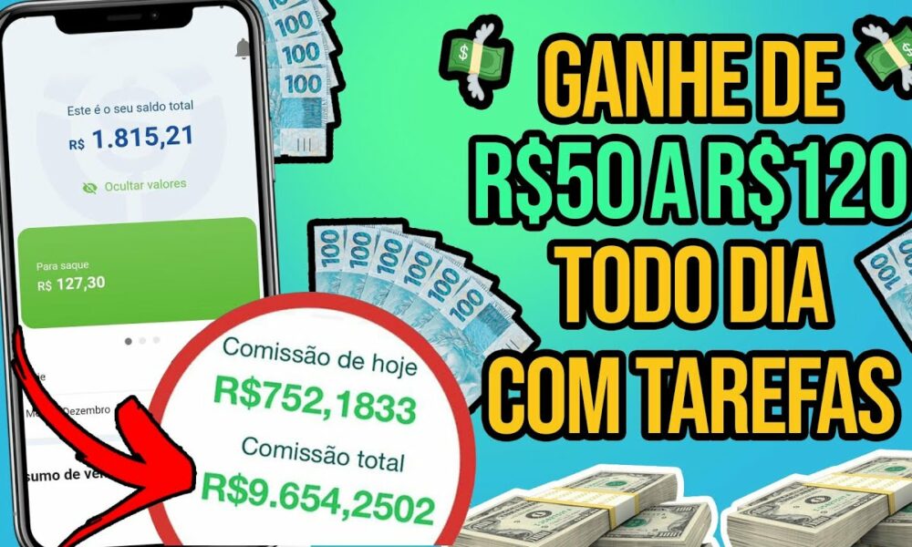 Saque $300 em 15 Minutos NESSE APP +GANHE $30 NO CADASTRO VIA PIX/Como Ganhar Dinheiro na Internet