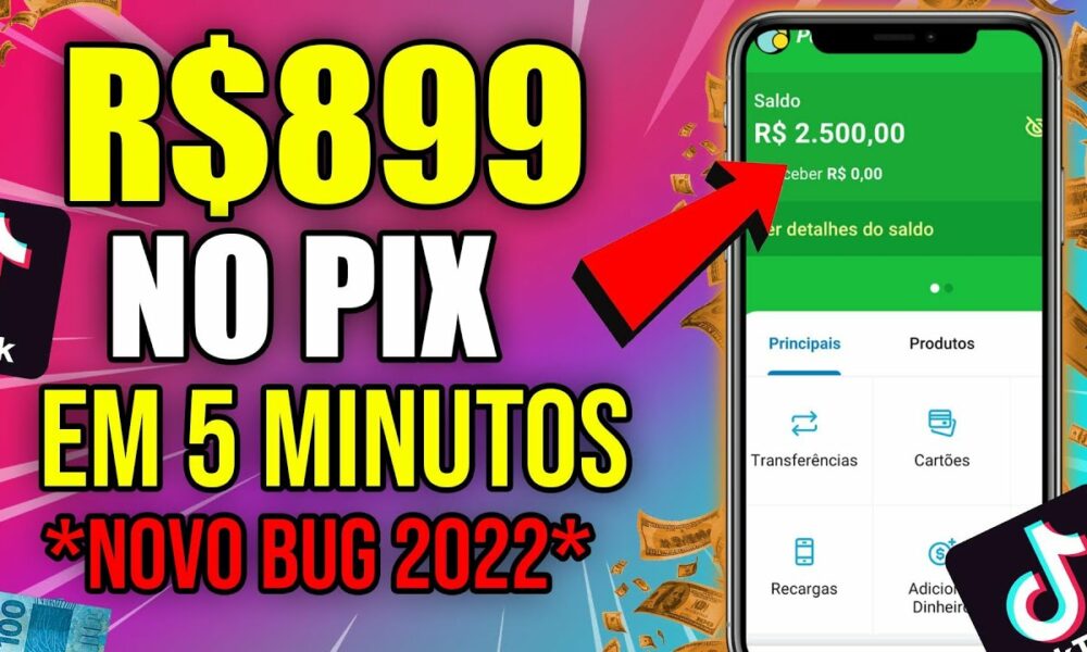 USE esse BUG DE 2022 NO TIKTOK e GANHE $899 NO PIX em APENAS 1 MINUTO/Como Ganhar Dinheiro no TikTok