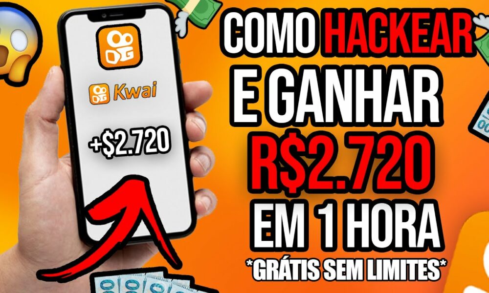 👉USE esse HACK NO KWAI e RECEBA $2.720 em APENAS 1 HORA (PROVADO) ​Como Ganhar Dinheiro no Kwai