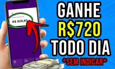 ✅VAZOU APP - COMO GANHAR R$720 REAIS POR DIA SEM CONVIDAR NINGUÉM🤑 Como Ganhar dinheiro na Internet