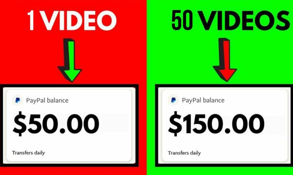 *(1Video= $5.00)* Ganhar Dinheiro Assistindo Videos/como ganhar dinheiro assistindo vídeo no youtube