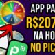 APLICATIVO PAGOU R$207,50 MUITO RÁPIDO NO PIX PARA GIRAR UMA ROLETA/Ganhar Dinheiro na Internet