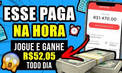 APLICATIVO PARA GANHAR DINHEIRO MUITO RÁPIDO + SAQUE R$52,05 TODO DIA/Ganhar Dinheiro na Internet