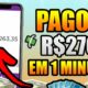 APLICATIVO PARA GANHAR DINHEIRO PAGOU R$200 EM 1 MINUTO😱MELHOR APP PARA GANHAR DINHEIRO NA INTERNET