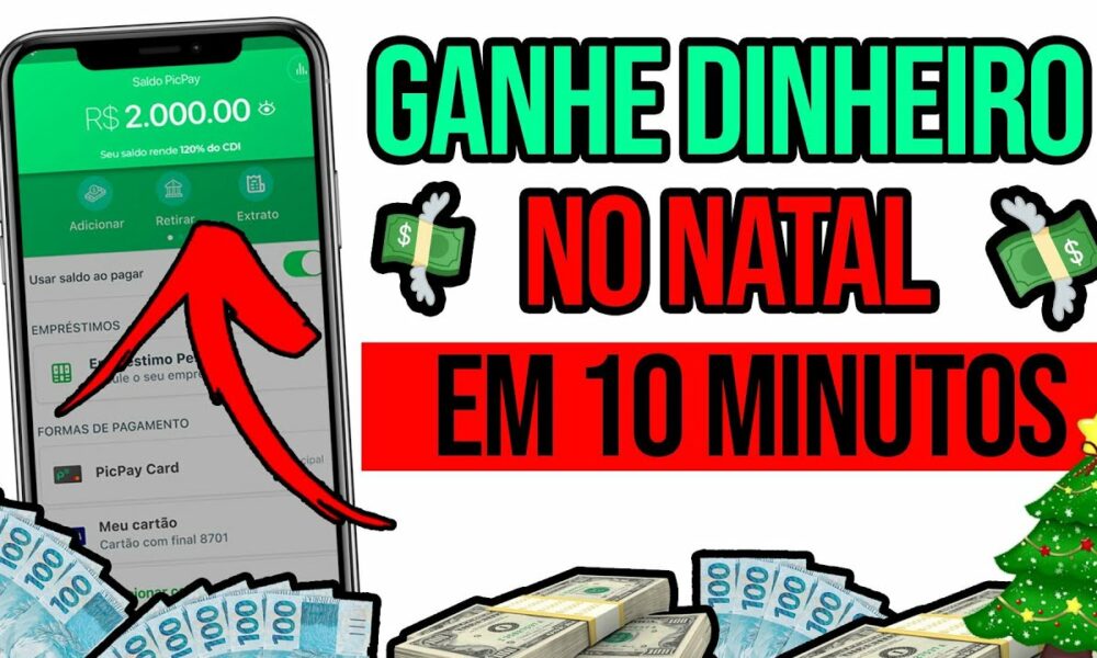 APP ESPECIAL DE NATAL PARA GANHAR DINHEIRO NO PIX SEM CONVIDAR - APLICATIVO PARA GANHAR DINHEIRO