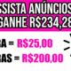 ASSISTA ANÚNCIOS DO YOUTUBE E GANHE DINHEIRO (R$234,28 por hora) (Como ganhar dinheiro online)