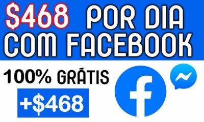 AUTOMÁTICO Ganhe $468 POR DIA no Facebook - Ganhar Dinheiro na Internet