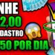 CADASTRE E GANHE R$12 NO PIX + R$450 POR DIA/ Esse PAGA Na HORA 🤑 como ganhar dinheiro na internet