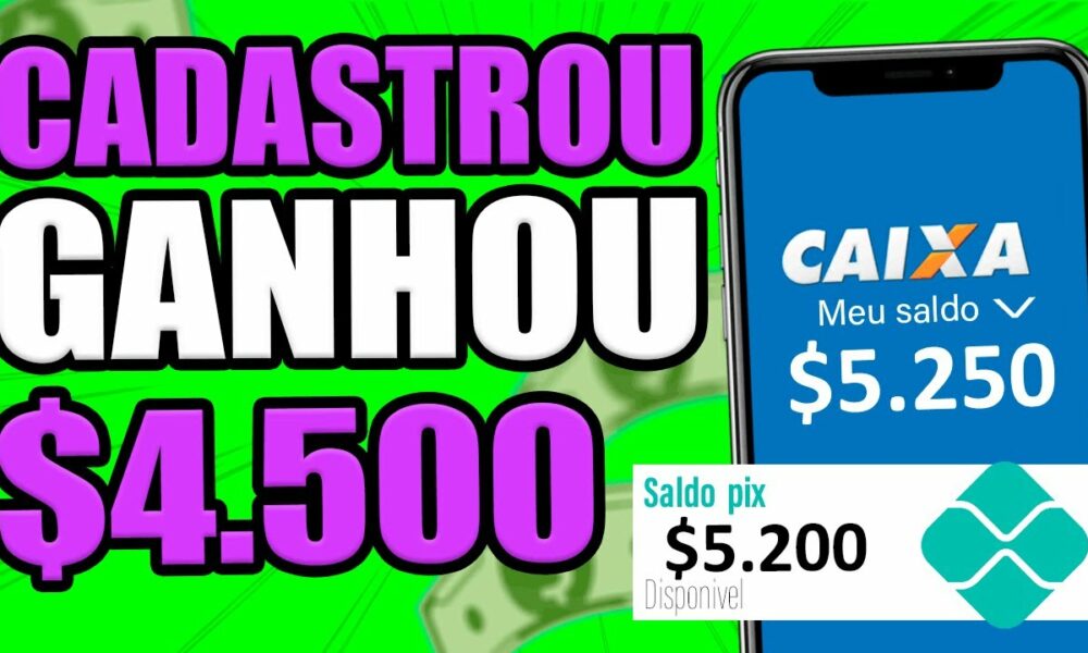 [CADASTROU GANHOU $200.00] Resgate até $4.500 na sua Conta do Banco/Como Ganhar Dinheiro na internet