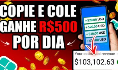 COMO GANHAR $200 REAIS POR DIA no YOUTUBE, SEM APARECER, DE GRAÇA E PELO CELULAR (Dinheiro Online)