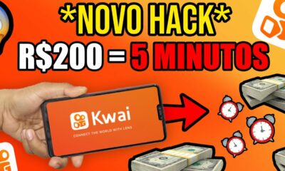 💥COMO GANHAR R$200 REAIS no KWAI em 5 MINUTOS SEM convidar NINGUÉM! 🤑 Como Ganhar Dinheiro no Kwai